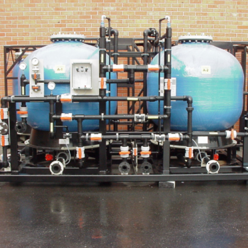 Teblick Water treatment unit to create potable water